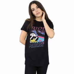 Disney - T-shirt BIRD OF PARADISE - Femme (Noir)