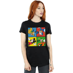 Disney - T-shirt - Femme (Noir)