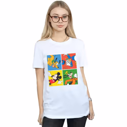 Disney - T-shirt - Femme (Blanc)