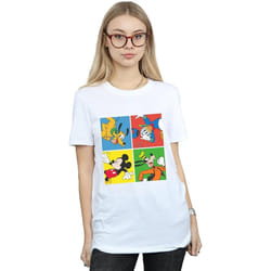 Disney - T-shirt - Femme (Blanc)