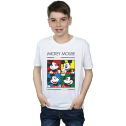 Disney - T-shirt MICKEY MOUSE - Garçon (Blanc)