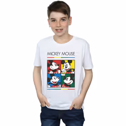 Disney - T-shirt MICKEY MOUSE - Garçon (Blanc)