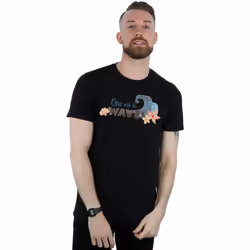 Disney - T-shirt ONE THE WAVES - Homme (Noir)