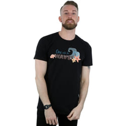 Disney - T-shirt ONE THE WAVES - Homme (Noir)
