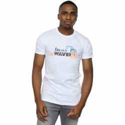 Disney - T-shirt ONE THE WAVES - Homme (Blanc)