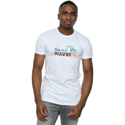 Disney - T-shirt ONE THE WAVES - Homme (Blanc)