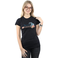 Disney - T-shirt ONE THE WAVES - Femme (Noir)