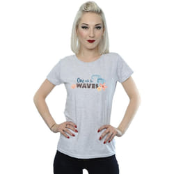 Disney - T-shirt ONE THE WAVES - Femme (Gris chiné)
