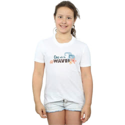 Disney - T-shirt ONE THE WAVES - Fille (Blanc)