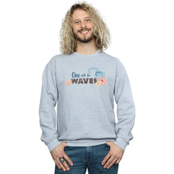 Disney - Sweat ONE THE WAVES - Homme (Gris chiné)