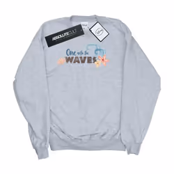 Disney - Sweat ONE THE WAVES - Femme (Gris chiné)