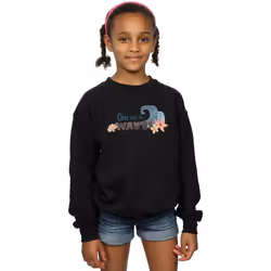 Disney - Sweat ONE THE WAVES - Fille (Noir)