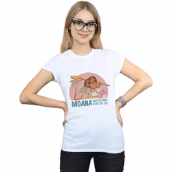 Disney - T-shirt READ THE SEA - Femme (Blanc)