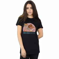 Disney - T-shirt READ THE SEA - Femme (Noir)
