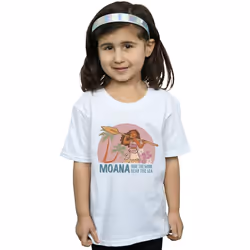Disney - T-shirt READ THE SEA - Fille (Blanc)