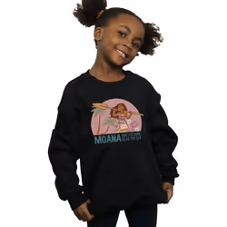 Disney - Sweat READ THE SEA - Fille (Noir)