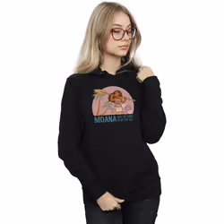Disney - Sweat à capuche READ THE SEA - Femme (Noir)
