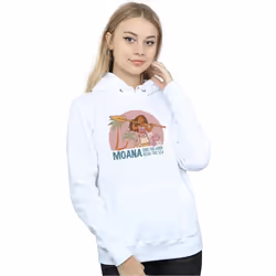 Disney - Sweat à capuche READ THE SEA - Femme (Blanc)