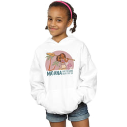 Disney - Sweat à capuche READ THE SEA - Fille (Blanc)