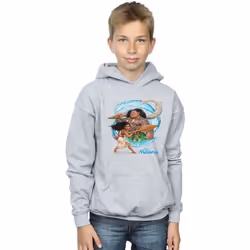 Disney - Sweat à capuche - Garçon (Gris chiné)