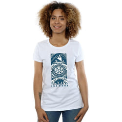 Disney - T-shirt STAR READER - Femme (Blanc)