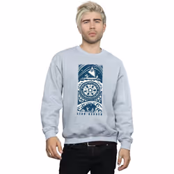 Disney - Sweat STAR READER - Homme (Gris chiné)