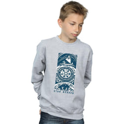 Disney - Sweat STAR READER - Garçon (Gris chiné)