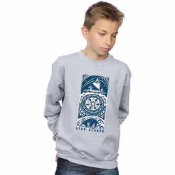 Disney - Sweat STAR READER - Garçon (Gris chiné)