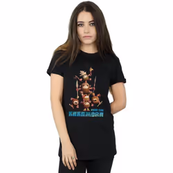 Disney - T-shirt FEAR THE KAKAMORA - Femme (Noir)