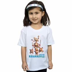 Disney - T-shirt FEAR THE KAKAMORA - Fille (Blanc)