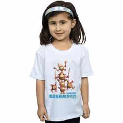 Disney - T-shirt FEAR THE KAKAMORA - Fille (Blanc)