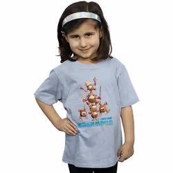 Disney - T-shirt FEAR THE KAKAMORA - Fille (Gris chiné)
