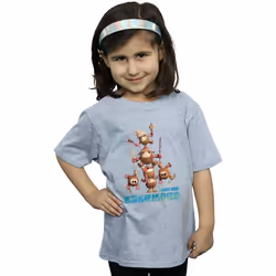 Disney - T-shirt FEAR THE KAKAMORA - Fille (Gris chiné)