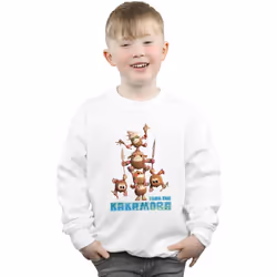 Disney - Sweat FEAR THE KAKAMORA - Garçon (Blanc)