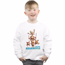 Disney - Sweat FEAR THE KAKAMORA - Garçon (Blanc)