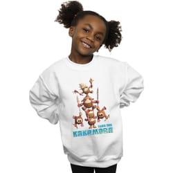 Disney - Sweat FEAR THE KAKAMORA - Fille (Blanc)