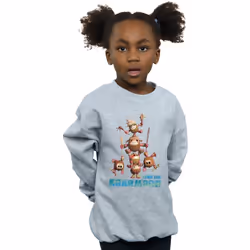 Disney - Sweat FEAR THE KAKAMORA - Fille (Gris chiné)