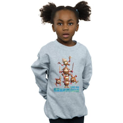 Disney - Sweat FEAR THE KAKAMORA - Fille (Gris chiné)