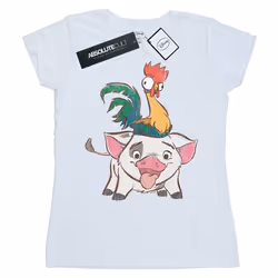 Disney - T-shirt - Femme (Blanc)