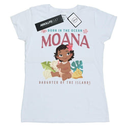 Disney - T-shirt BORN IN THE OCEAN - Femme (Blanc)