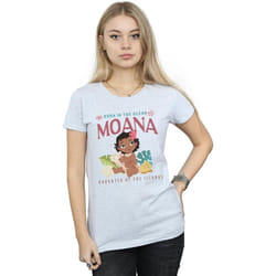Disney - T-shirt BORN IN THE OCEAN - Femme (Gris chiné)
