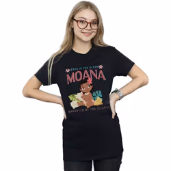 Disney - T-shirt BORN IN THE OCEAN - Femme (Noir)