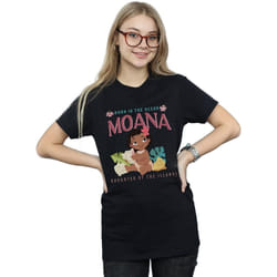 Disney - T-shirt BORN IN THE OCEAN - Femme (Noir)