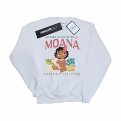 Disney - Sweat BORN IN THE OCEAN - Fille (Blanc)