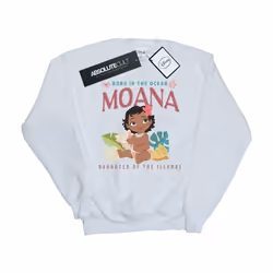 Disney - Sweat BORN IN THE OCEAN - Fille (Blanc)