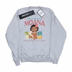 Disney - Sweat BORN IN THE OCEAN - Fille (Gris chiné)