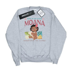 Disney - Sweat BORN IN THE OCEAN - Fille (Gris chiné)