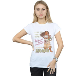 Disney - T-shirt NATURAL BORN NAVIGATOR - Femme (Blanc)