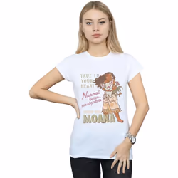 Disney - T-shirt NATURAL BORN NAVIGATOR - Femme (Blanc)