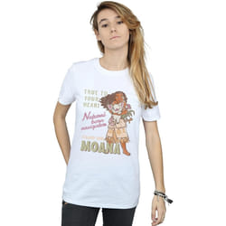 Disney - T-shirt NATURAL BORN NAVIGATOR - Femme (Blanc)